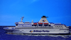 Fähre "Bretagne" Britany Ferries (1 St.) F 2019 Risawoleska  RI 725C
